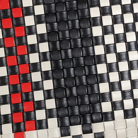 Rare Céline Woven leather tote large Firm - Picture 14 of 16